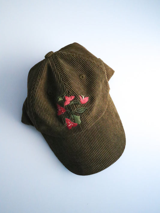 Pink Flower Cap